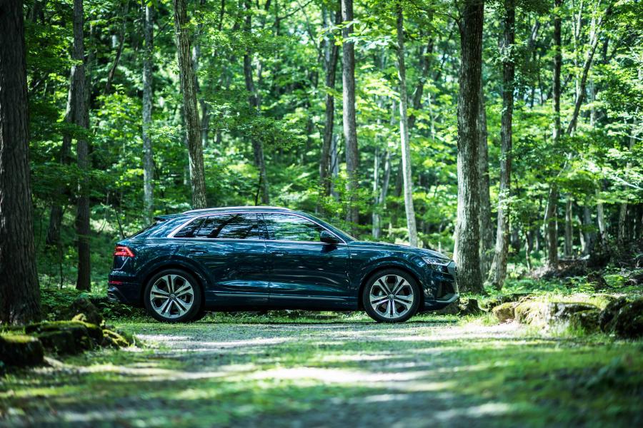 Audi Q8 55 TFSI Quattro S-Line 2019 года  (JP) (фото 36 из 37)